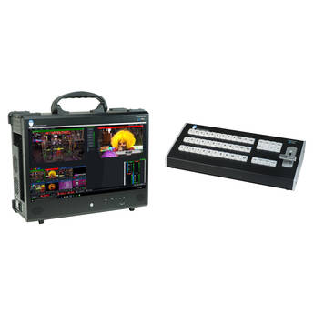 PRODUCTION BOT Switch 4 Portable Live Production Switcher and Control Surface Kit