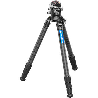 Leofoto LM-364CX Carbon Fiber Tripod with LH-55LR Ball Head