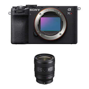 Sony a7CR Mirrorless Camera with 24-50mm f/2.8 Lens Kit (Black)