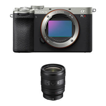 Sony a7CR Mirrorless Camera with 24-50mm f/2.8 Lens Kit (Silver)