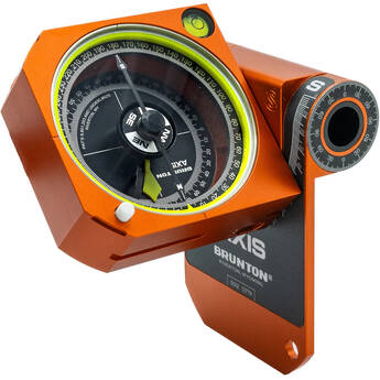 Brunton Axis 0-360 Pocket Transit (Orange)
