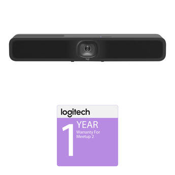 Logitech MeetUp 2 All-in-One USB Conferencing Camera with 1-Year Warranty
