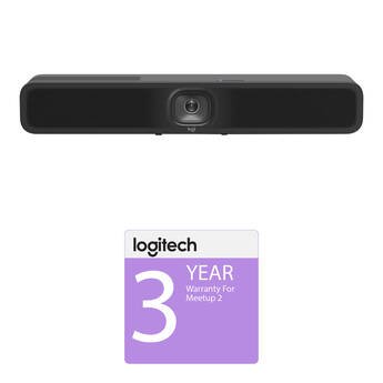 Logitech MeetUp 2 All-in-One USB Conferencing Camera with 3-Year Warranty
