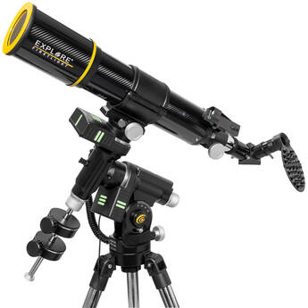 Explore Scientific FirstLight 80mm f/8 Refractor Telescope & GoTo EQ Mount with Bluetooth