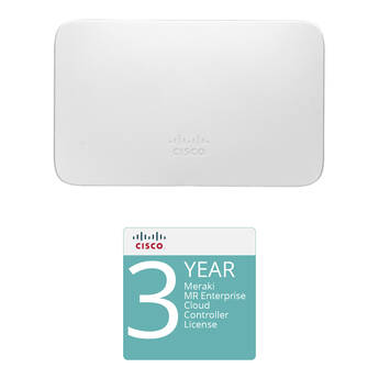Cisco Meraki MR28 Access Point & 3-Year MR Enterprise License Kit