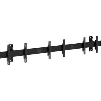 Chief Fusion Large Wall 3 x 1 Modular Menu Board Mount (Landscape)