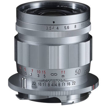 Voigtlander APO-LANTHAR 50mm f/3.5 Type II VM Lens (Leica M, Silver)