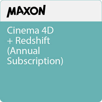 Maxon Cinema 4D + Redshift (Annual Subscription)