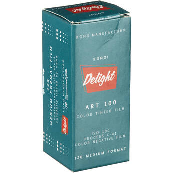 KONO Delight Art 100 Color Negative Film (120 Roll Film, Expired 06/2024)