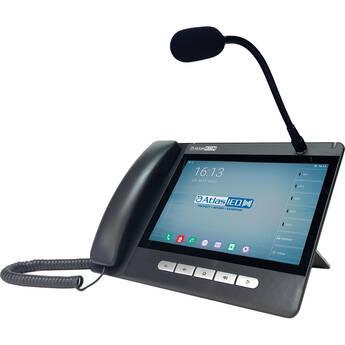 AtlasIED IP-CONSOLE-GH PoE IP Console with Gooseneck Microphone and Handset