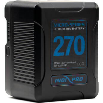 IndiPRO Tools Micro-Series V-Mount Li-Ion Battery (270Wh)