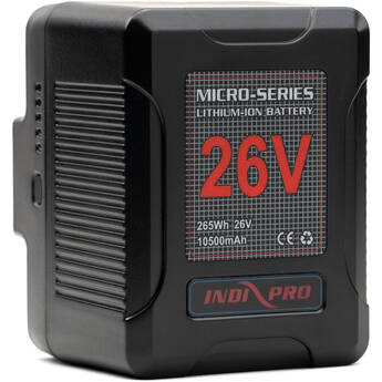 IndiPRO Tools Micro-Series 26V 260Wh Lithium-Ion Battery with D-Tap Port (Gold Mount)