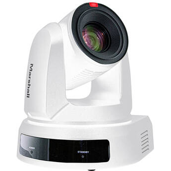 Marshall Electronics 3G-SDI/HDMI/USB 3.0/IP PTZ Camera with 20x Optical Zoom (White)