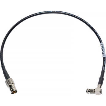 Laird Digital Cinema 4855R Standard BNC Male to Right-Angle HD-BNC 4K 12G-HD-SDI Video Patch Cable (6')