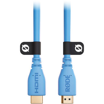 RODE HDMI 2.0 Cable (9.8', Blue)