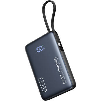 INIU Pocket Power 10k USB-C Power Bank with LED Display (10,000mAh)