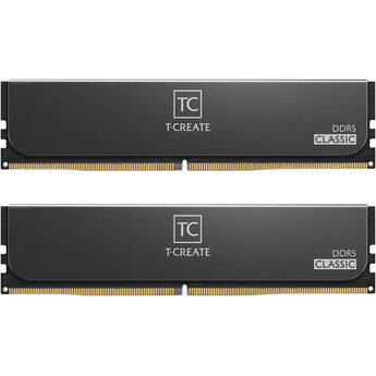 TEAMGROUP 64GB T-Create Classic DDR5 5600 MHz UDIMM Memory Kit (2 x 32GB, White)