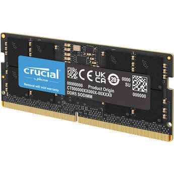 Crucial 32GB DDR5 4800 MHz SO-DIMM Memory Module