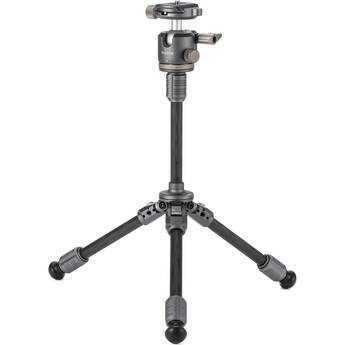 Tilta BT03E Carbon Fiber Tabletop Tripod with Ball Head and Extendable Center Column (Space Gray)