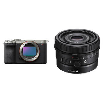 Sony a7CR Mirrorless Camera with 40mm f/2.5 Lens Kit (Silver)