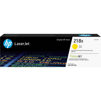 HP 218X High-Yield Yellow LaserJet Toner Cartridge