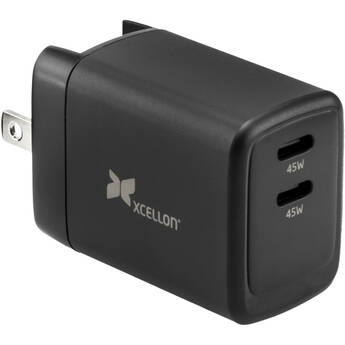 Xcellon PDG-245 2-Port GaN USB-C Charger (45W)