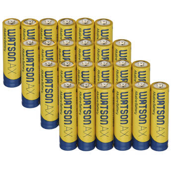 Watson AX AAA 1.5V Alkaline Batteries (24-Pack)