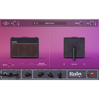 Universal Audio UAD Ruby '63 Top Boost Amplifier Plug-In