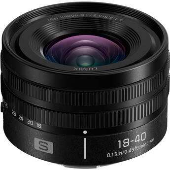Panasonic LUMIX S 18-40mm f/4.5-6.3 Lens (L-Mount)