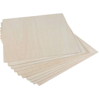 Creality Basswood Plywood Set for Falcon Laser Engraver (10-Piece)