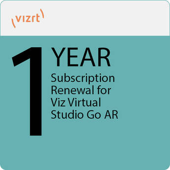 Vizrt Viz Virtual Studio Go AR (1-Year Subscription Renewal)