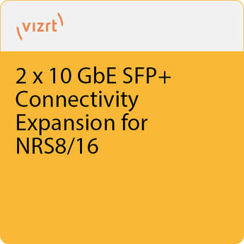 Vizrt 2 x 10 GbE SFP+ Connectivity Expansion for NRS8/16