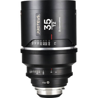 Venus Optics Laowa Proteus Flex 2x Anamorphic 35mm T2 Lens (ARRI PL/Canon EF, 4 Flare Colors)