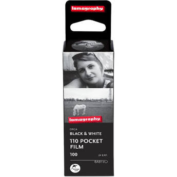 Lomography Orca Black and White Negative Film (110 Cartridge, 24 Exposures)