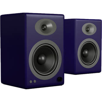 Audioengine A5+ Wireless Bluetooth Speaker System (Limited Edition Matte Blue, Pair)