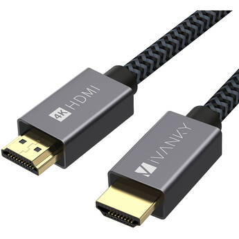 iVANKY Premium High-Speed HDMI Cable (15', Gray)