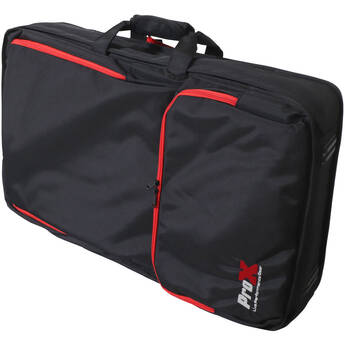 ProX ZeroG Ultralight DJ Controller Backpack for Pioneer DDJ-FLX4 / DDJ-400 (Medium Sized)