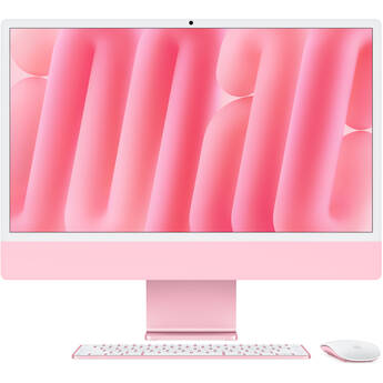 Apple 24" iMac with M4 Chip (Pink, Nano-Texture Glass)