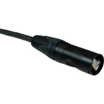SoundTools SuperCAT Cat 7 Shielded EtherCON Cable (Black, 10')