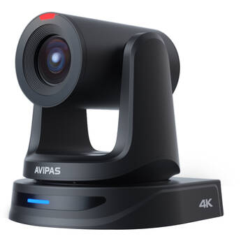 AViPAS AV-2040 HDMI/3G-SDI/IP/USB Auto Tracking UHD 4K 20x PTZ Camera with Tally (Black)