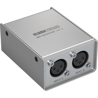 Klark Teknik Mic Booster CM-2 Dual-Channel Dynamic Microphone Booster