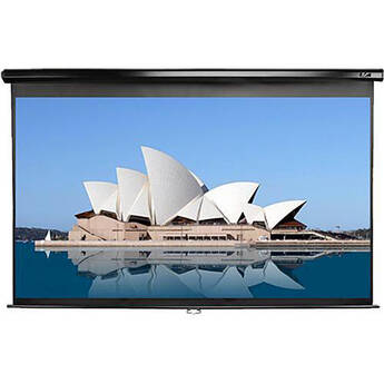 Elite Screens M142UWH2 Manual Series 16:9 Projection Screen (69.6 x 123.8", Matte White)