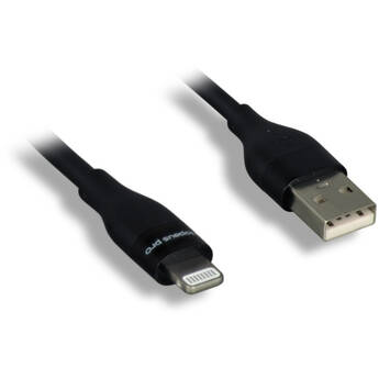 Tera Grand C89 MFi Certified Lightning to USB Sync and Charging Cable (10', Black)