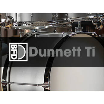 BFD Dunnett Ti Drum Software Expansion (Download)