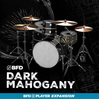 BFD Dark Mahogany Player Drums Expansion for BFD Player Software