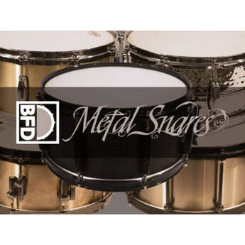 BFD Metal Snares Software Expansion (Download)