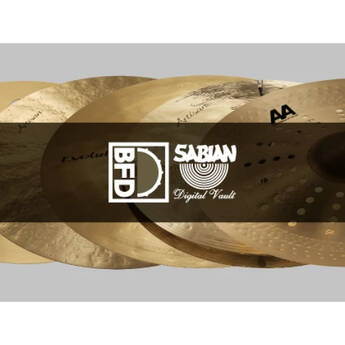 BFD Sabian Digital Vault Drum Library Expansion (Download)