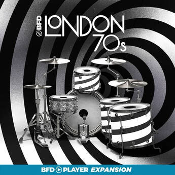 BFD London '70s Drum Sounds Expansion Pack for BFD Player Software