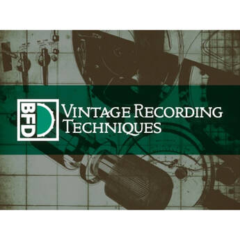 BFD Vintage Recording Techniques Drum Library Expansion (Download)