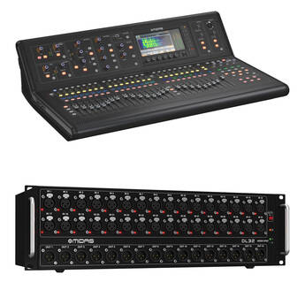 Midas M32 LIVE Digital Console Kit with 32x16 Stage Box